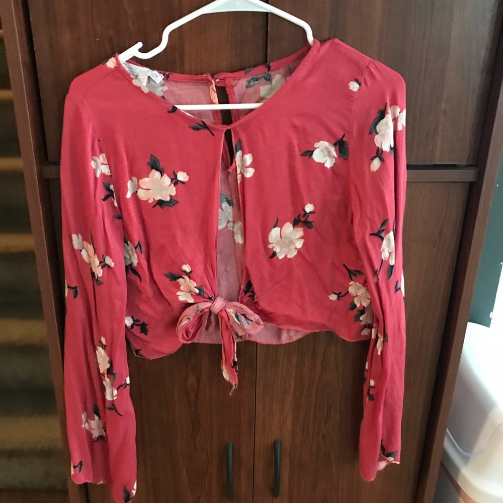 Front tie shirt